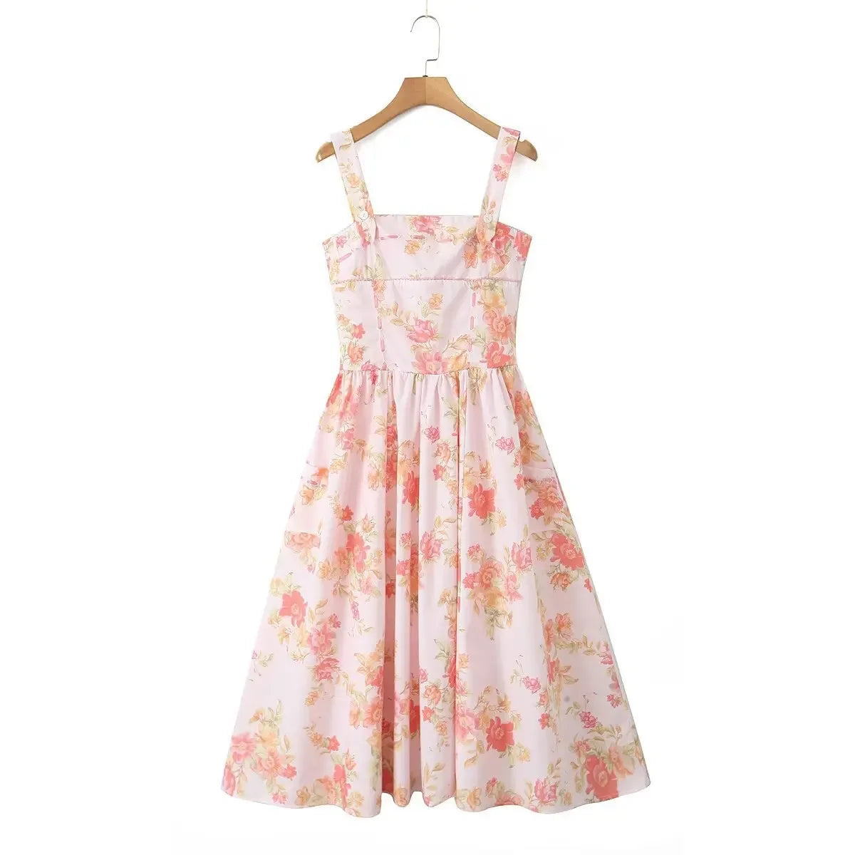 Rosé Garden Dress