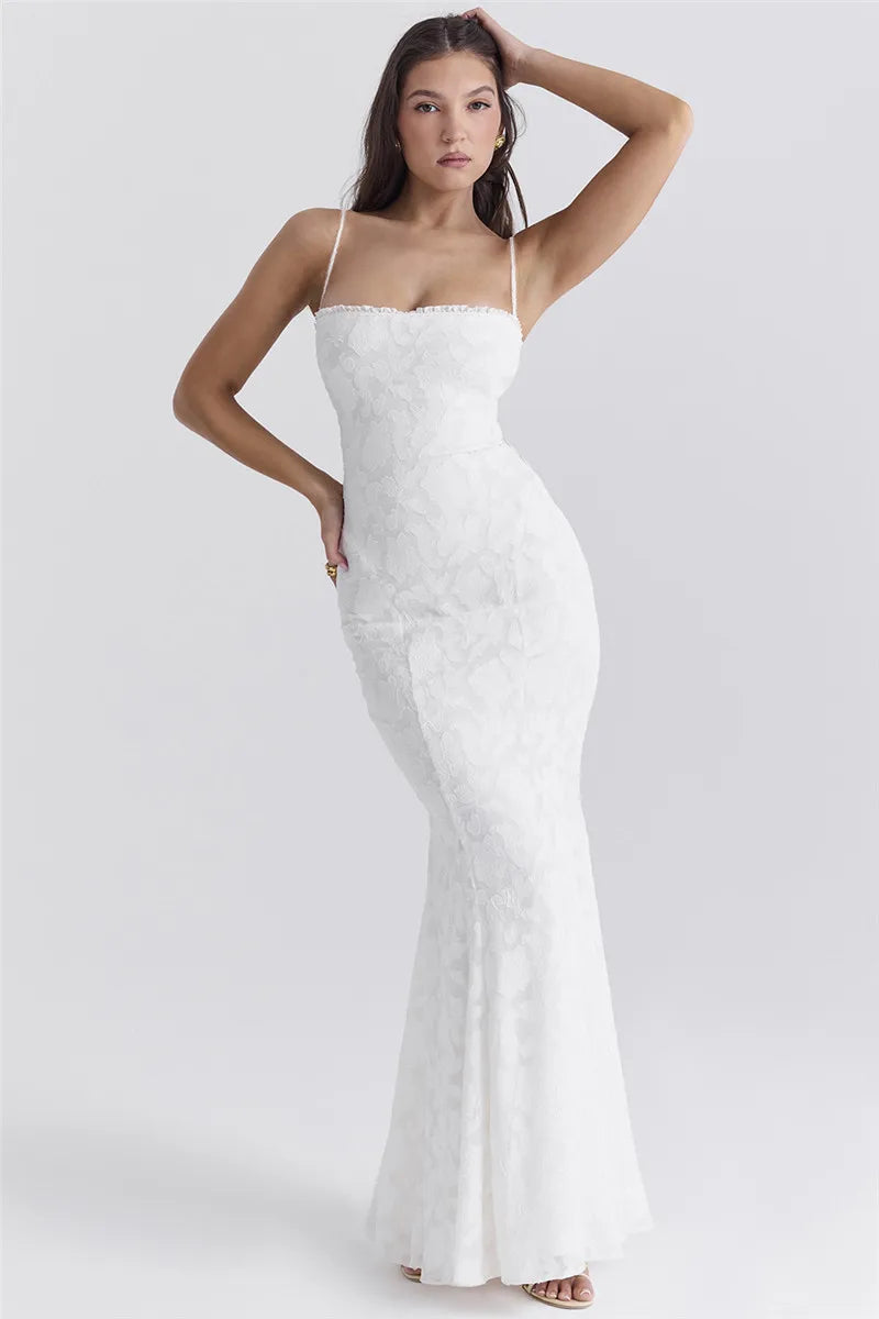Selene White Gown