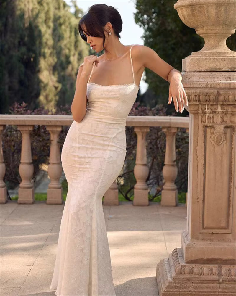 Selene White Gown