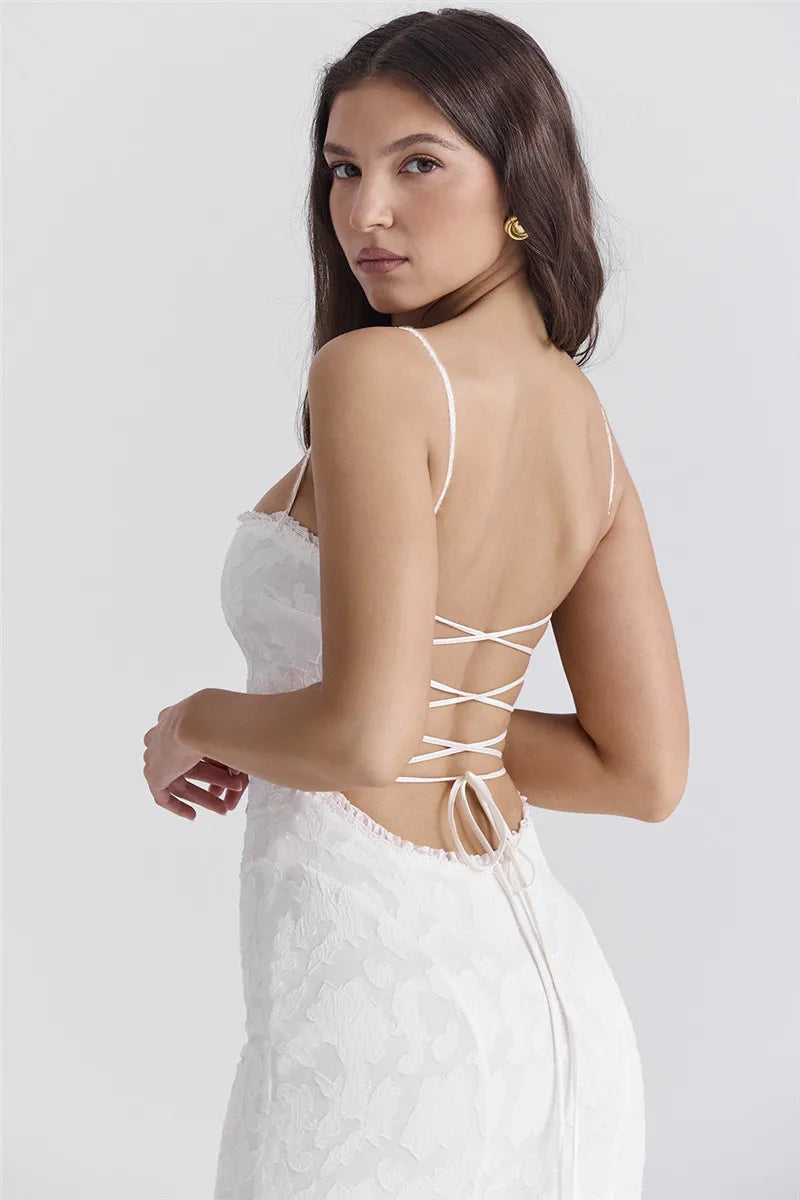 Selene White Gown