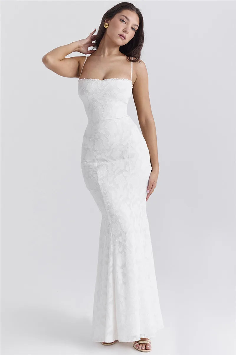 Selene White Gown