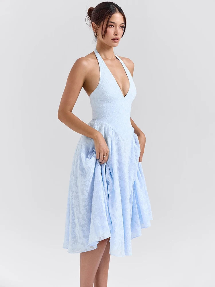 Midnight Drape Dress