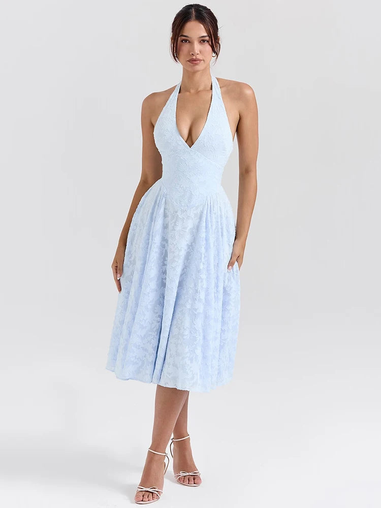 Midnight Drape Dress