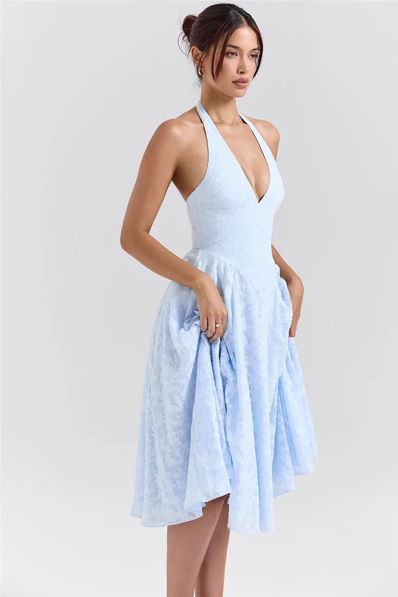 Midnight Drape Dress