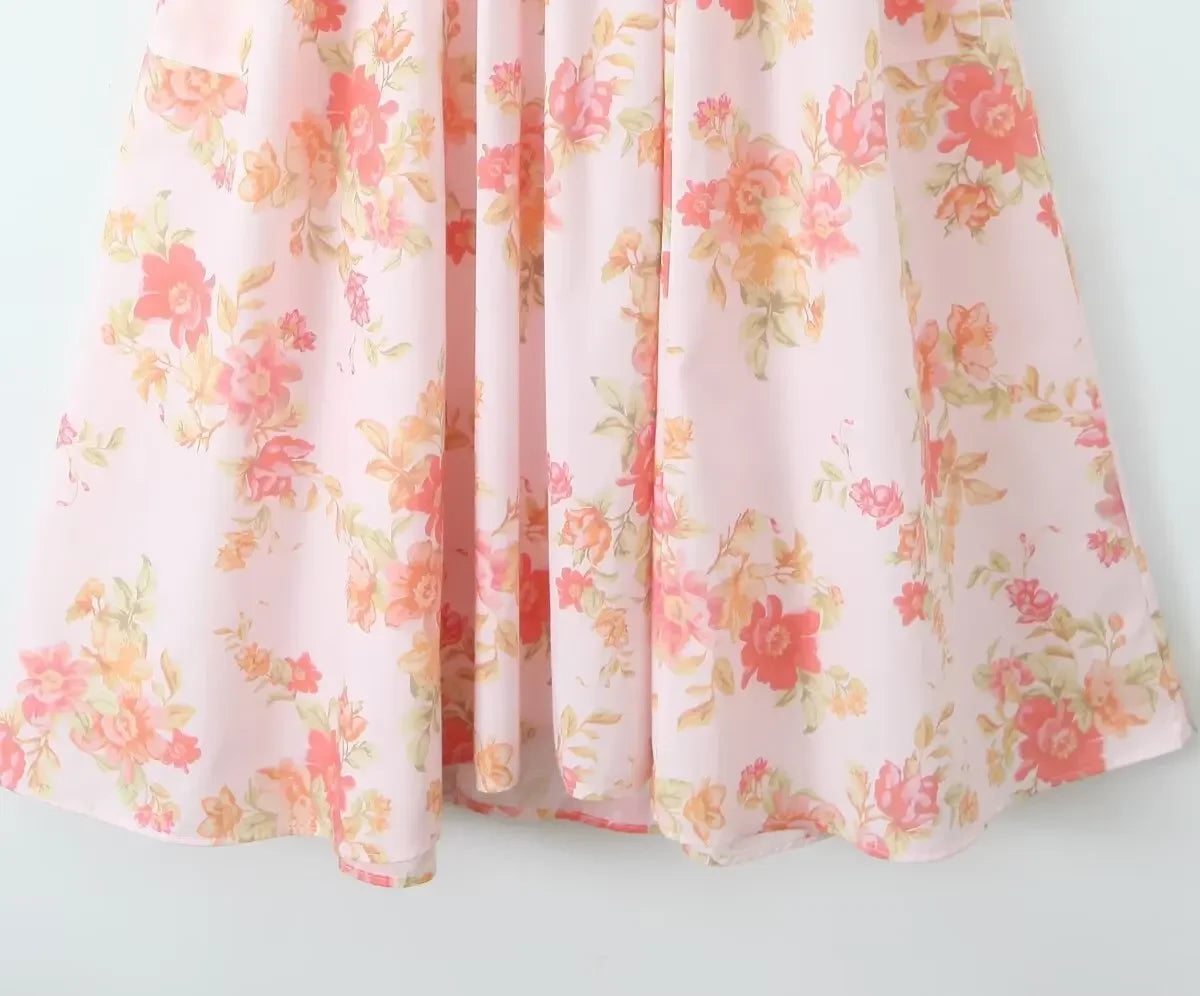 Rosé Garden Dress