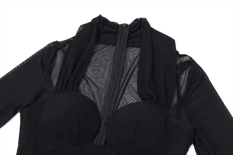 Sable Whisper Dress